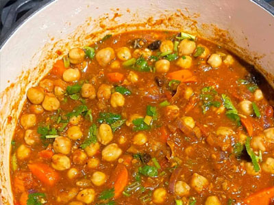 Chickpea Tagine